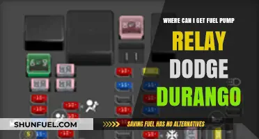 Where to Find Fuel Pump Relay for Dodge Durango: A Guide