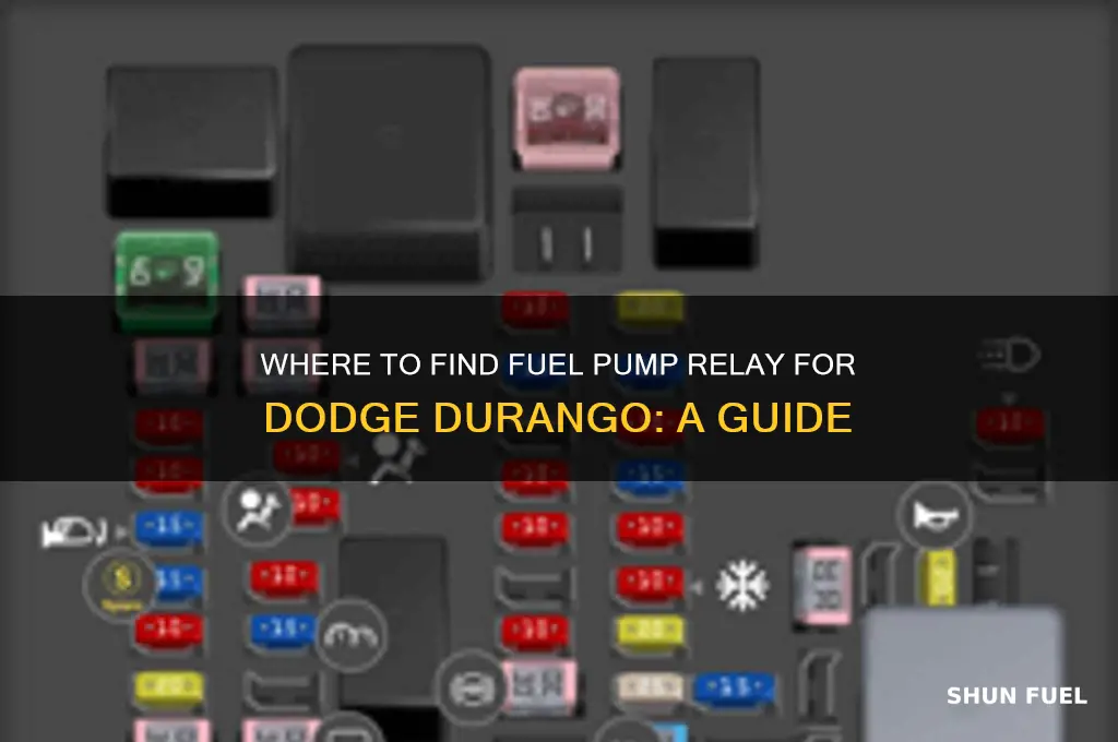 where can i get fuel pump relay dodge durango