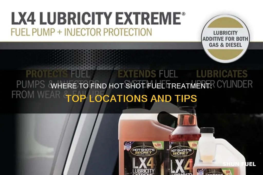 where can i get hot shot fuel treatment