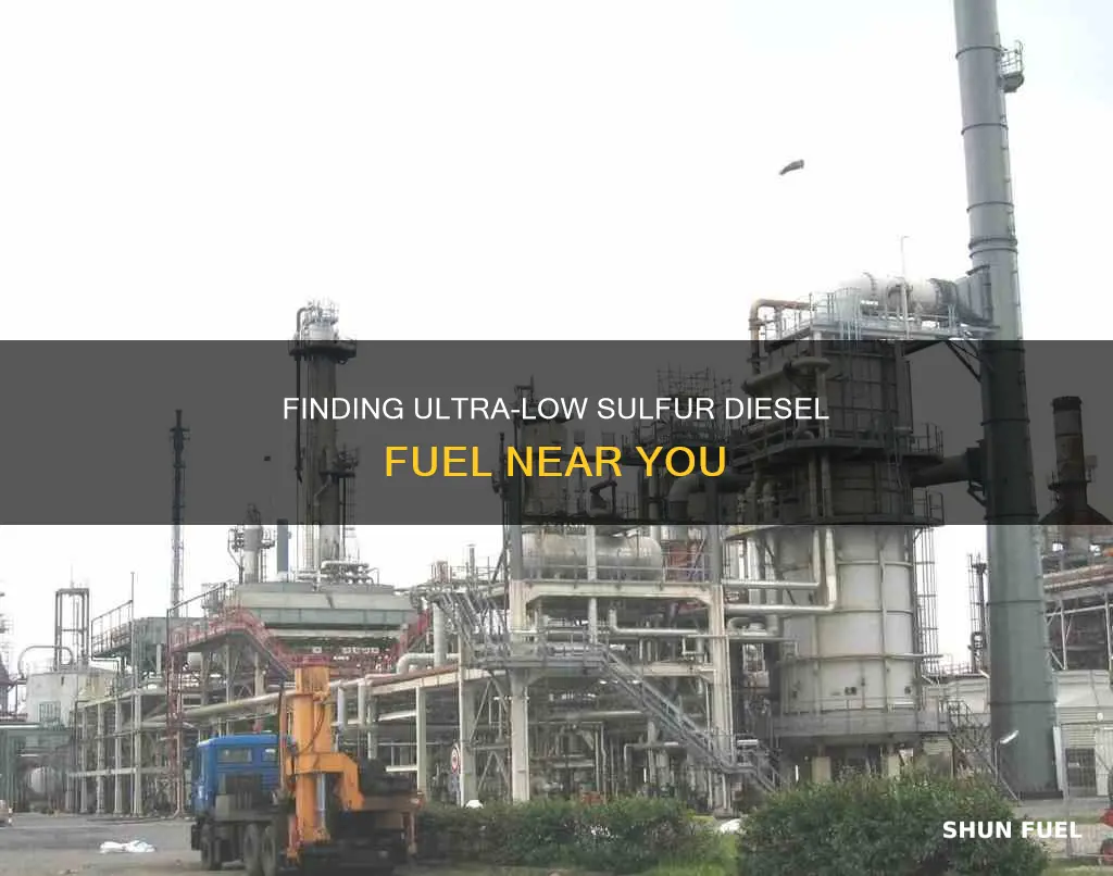where can i get ultra low sulfur diesel fuel