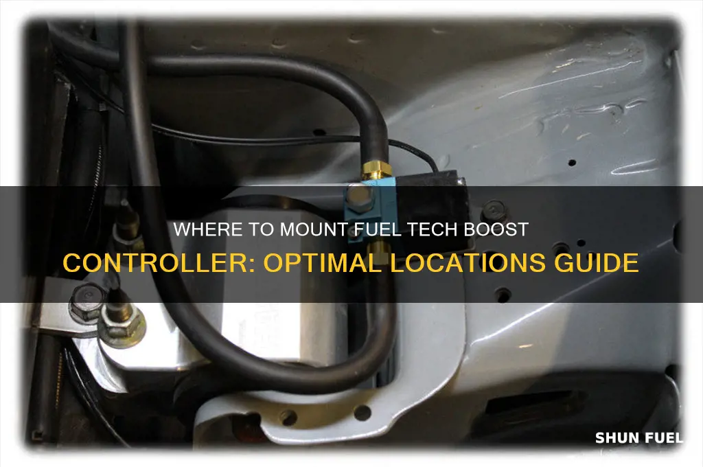 where can i mount fuel tech boost controller