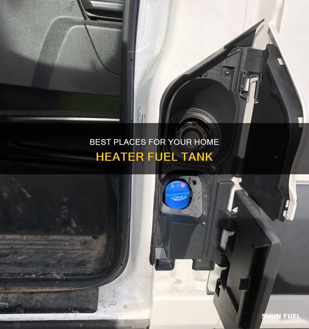 where can i put my house heater fuel tank