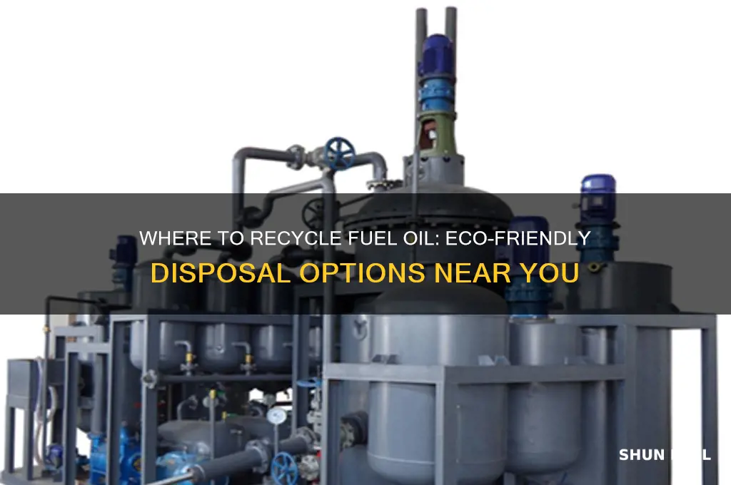 where can i recycle fuel oil
