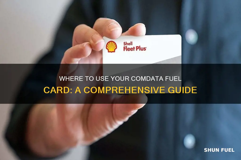 where can i use a comdata fuel card