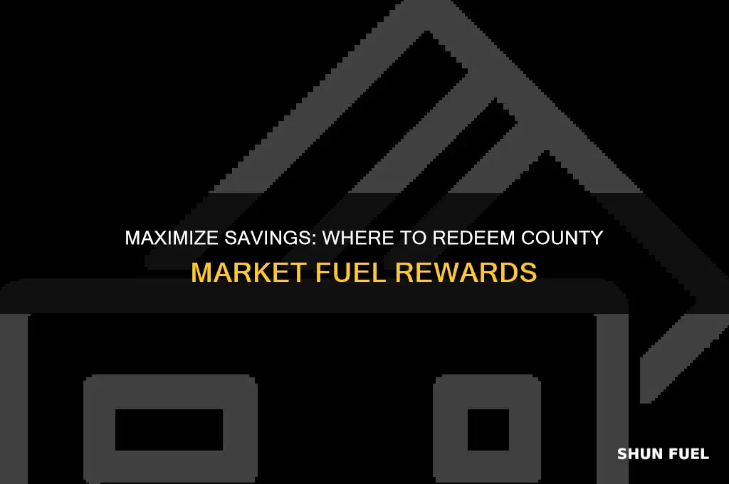 where can i use a county market fuel rewards
