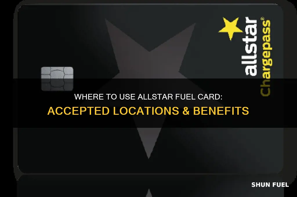 where can i use allstar fuel card