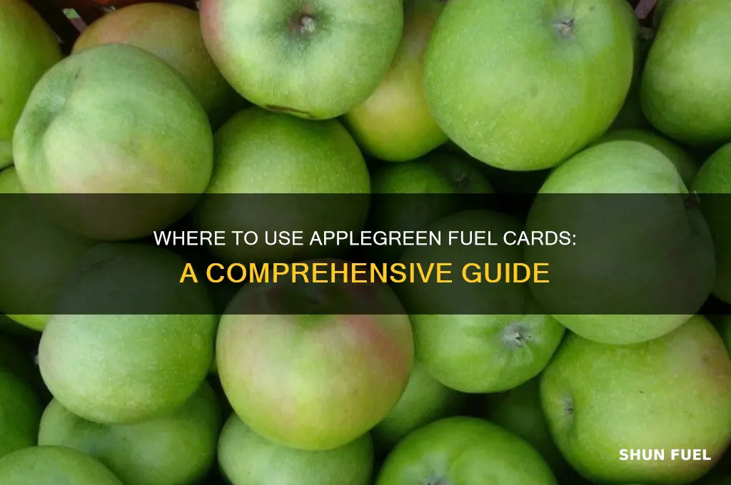 where can i use applegreen fuel cards