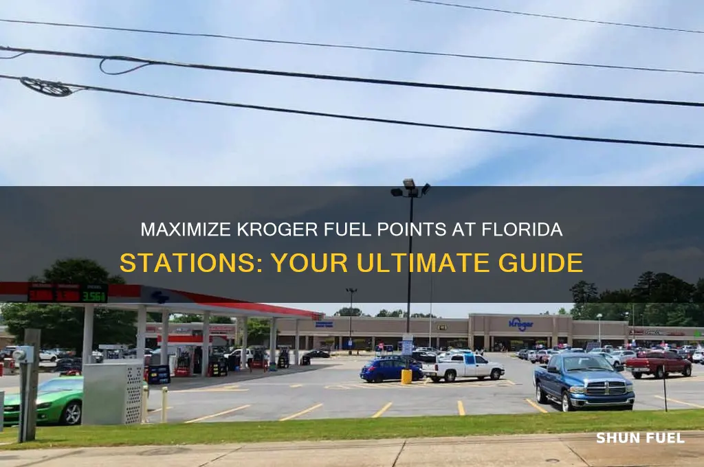 where can i use kroger fuel points in florida