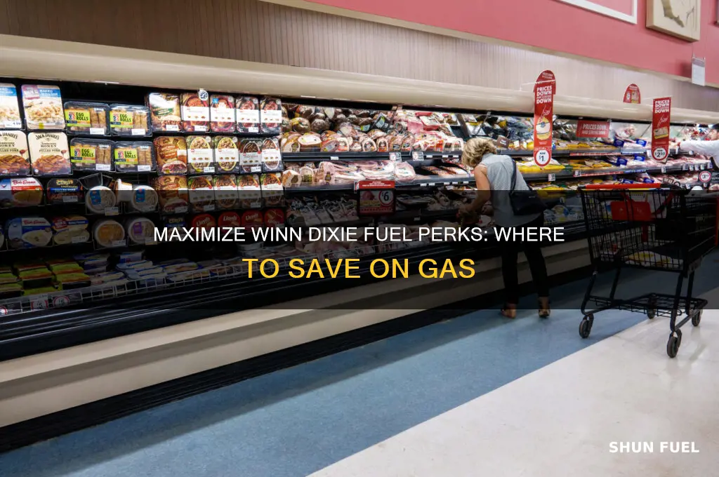 where can i use my winn dixie fuel perks