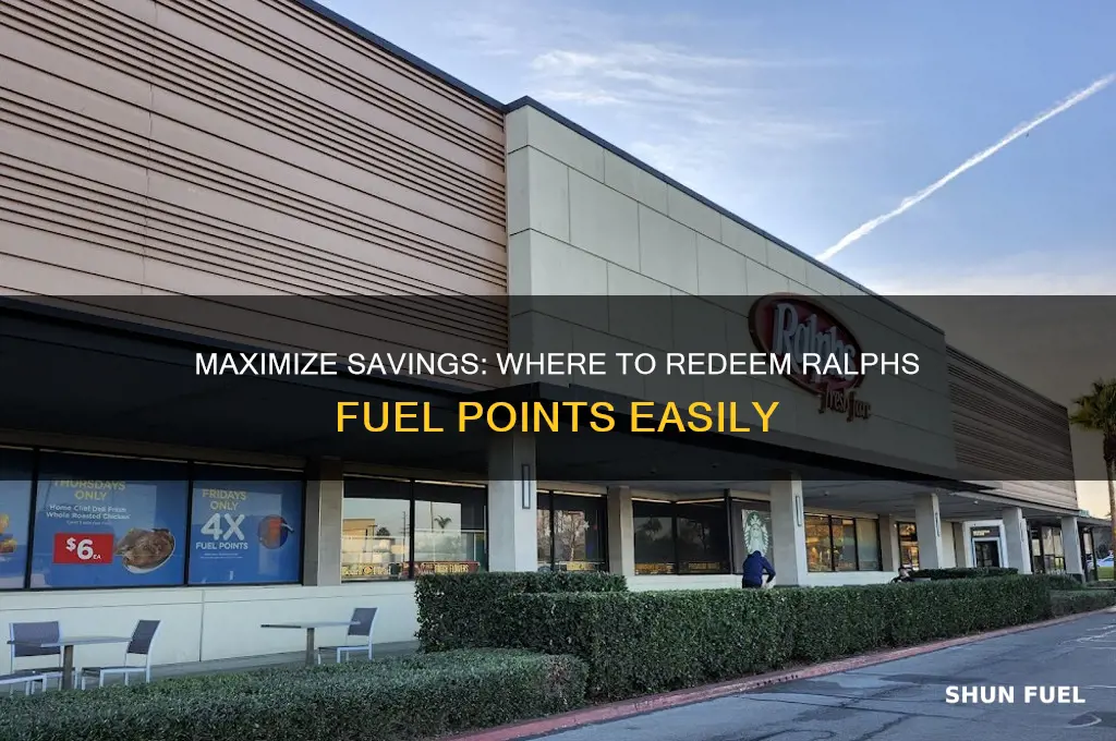 where can i use ralphs fuel points