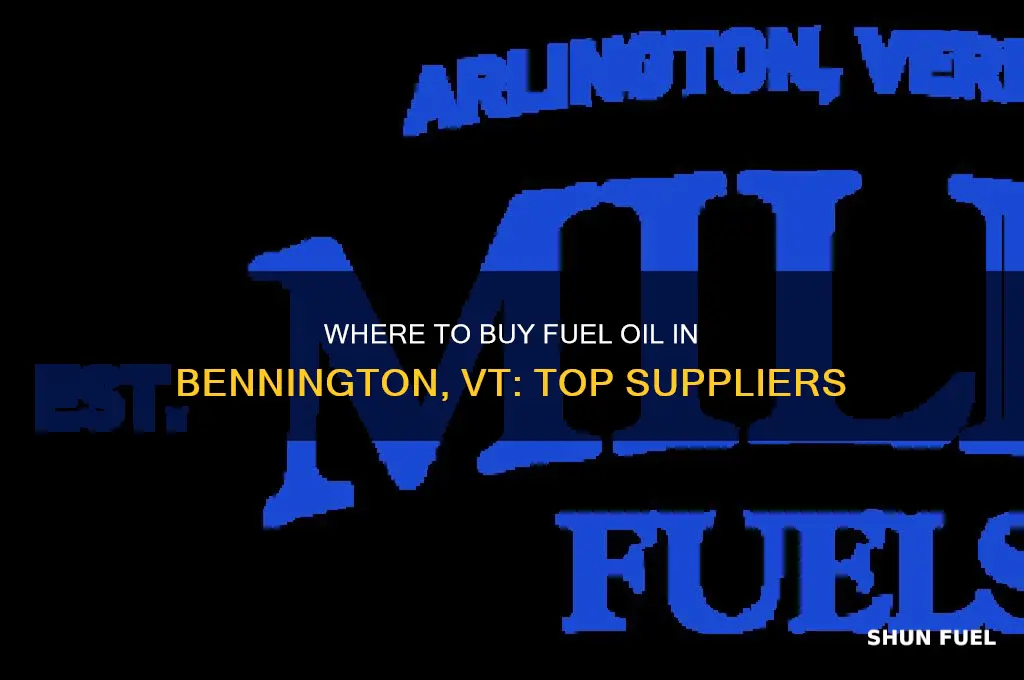 where can you buy fuel oil in bennington vt