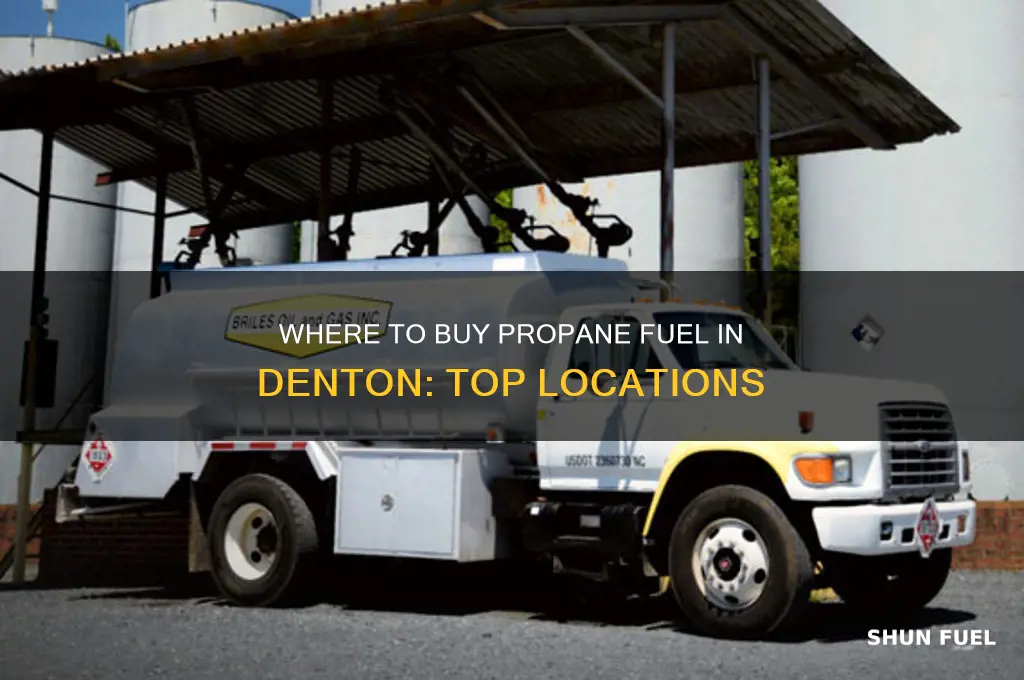 where can you buy propane fuel in denton