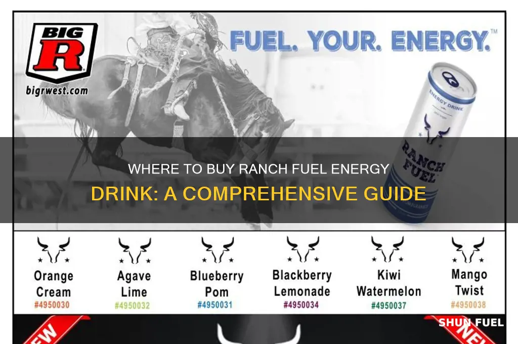 where can you buy ranch fuel energy drink