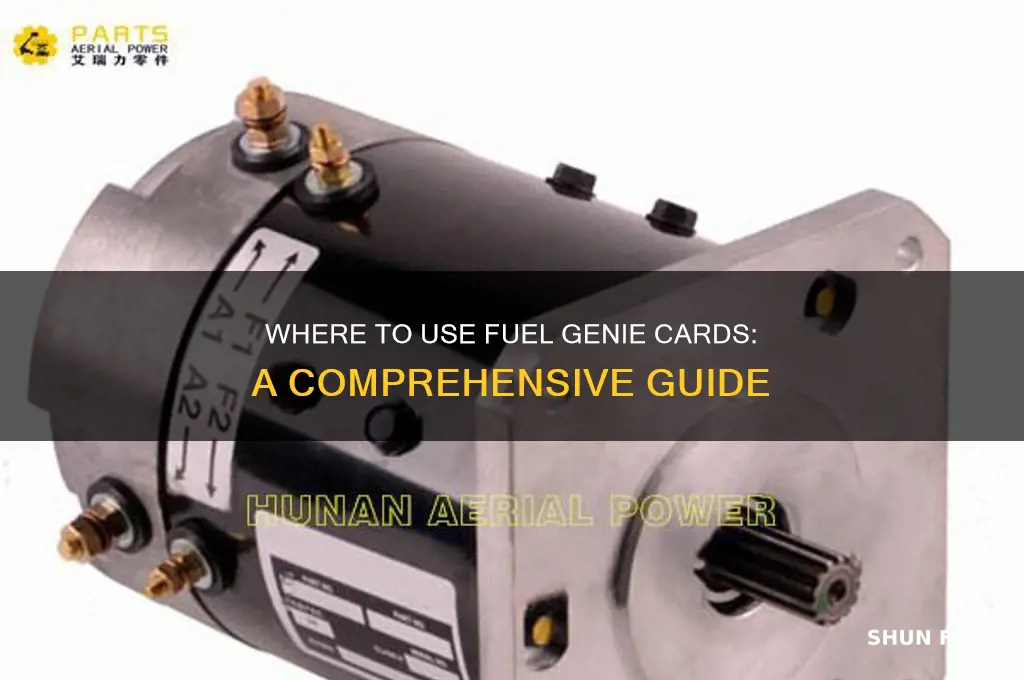 where can you use fuel genie cards