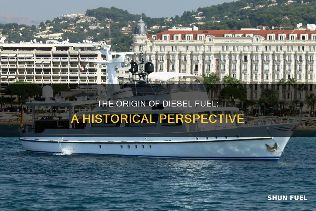 where did diesel fuel come from