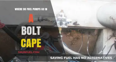 Fuel Pump Placement Guide for a Bolt Cape Vehicle