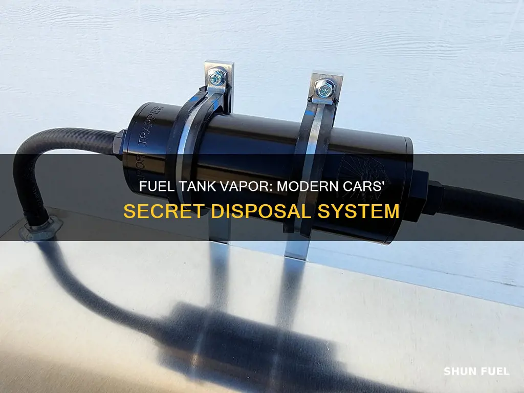 where do fuel tank vapors go in modern cars