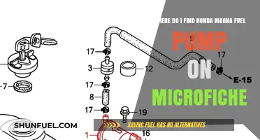 Locate Honda Magna Fuel Pump on Microfiche: A Comprehensive Guide