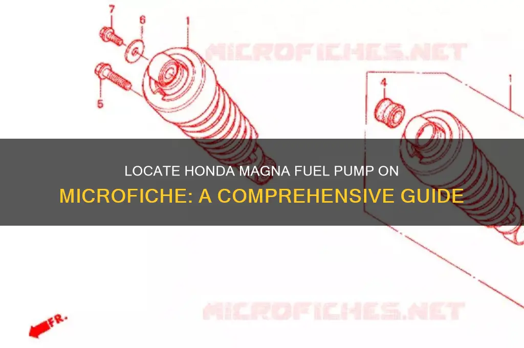 where do i find honda magna fuel pump on microfiche