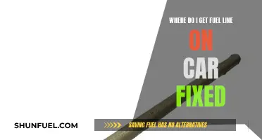 Get Your Car's Fuel Line Fixed: Where and How?