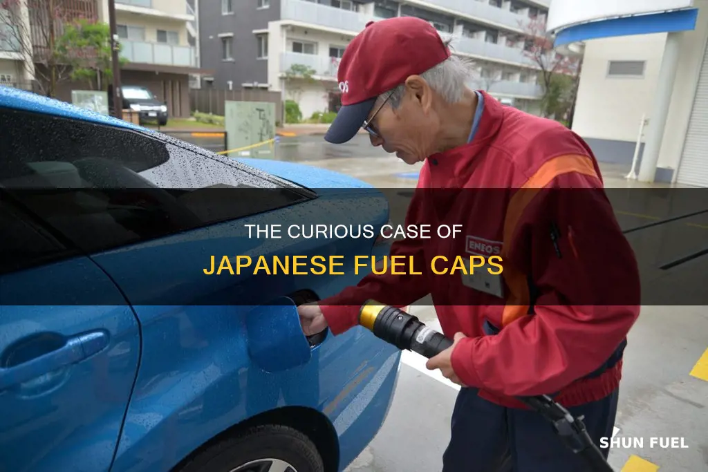 where do japanese cars have their fuel caps