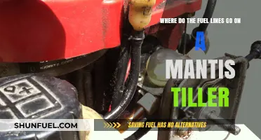 Mantis Tiller Fuel Lines: Location Guide for Easy Access