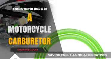 Motorcycle Carburetor Fuel Line Routing: A Visual Guide