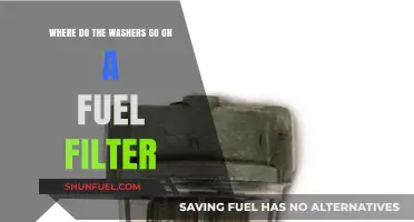 Fuel Filter Washers: Where and Why?