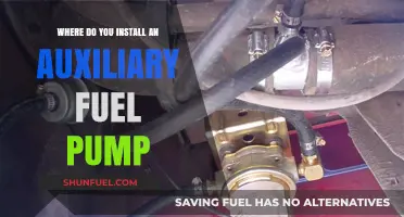 Optimal Auxiliary Fuel Pump Installation Locations for Enhanced Vehicle Performance