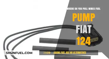 How to Locate and Pull Fuel Pump Wires on a Fiat 124