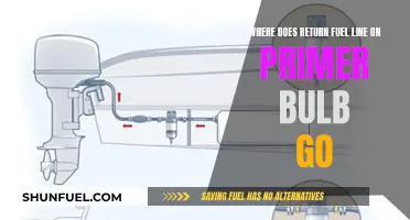 Primer Bulb Fuel Line: Where Does Return Fuel Go?