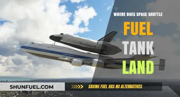 Space Shuttle Fuel Tanks: Where Do They Land?