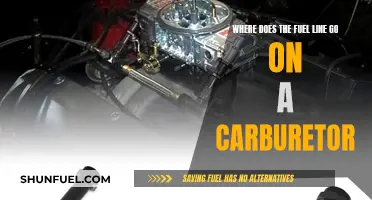 Carburetor Fuel Line: Location and Installation Guide