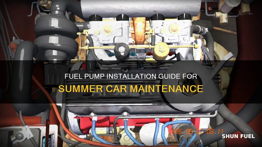 where does the fuel pump go in my summer car