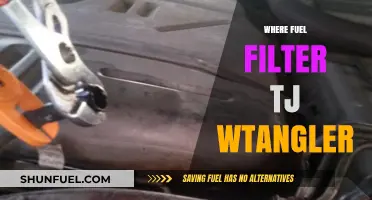 Fuel Filter Location in Jeep Wranglers