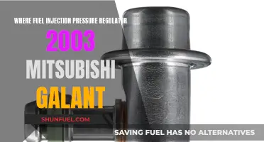 Fuel Injection Pressure Regulator: 2003 Mitsubishi Galant Guide