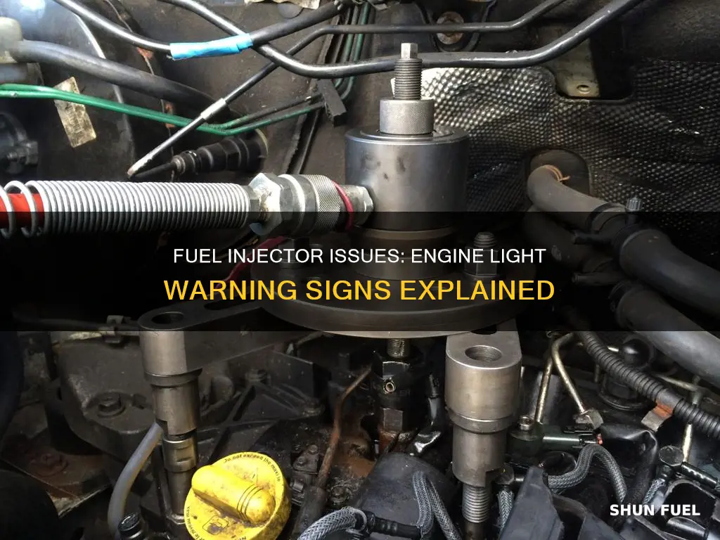where fuel injector problem cause check engine light