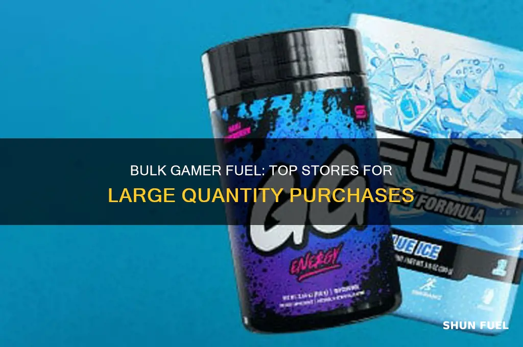 where i can buy gamer fuel in large amounts