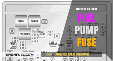 Locate the 03 Tahoe Fuel Pump Fuse: A Quick Guide