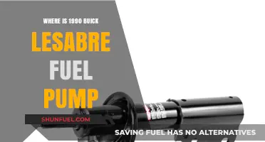 Locating the Fuel Pump in a 1990 Buick LeSabre