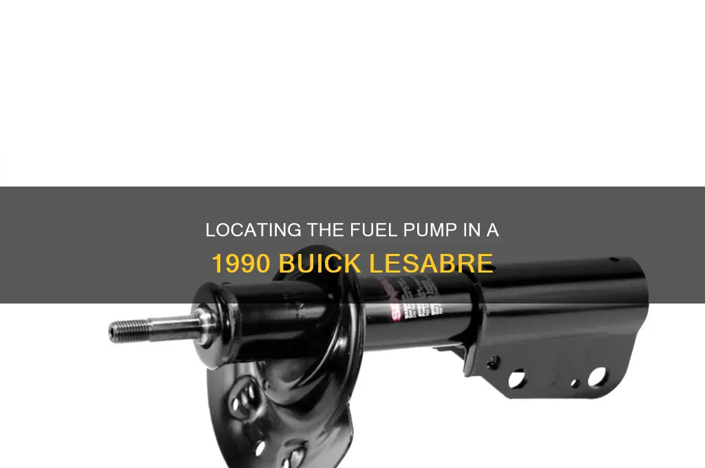 where is 1990 buick lesabre fuel pump