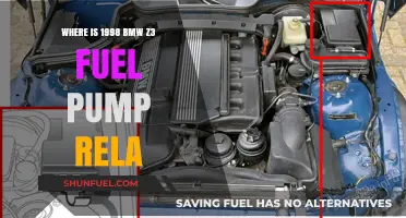 BMW Z3 Fuel Pump Relay Location: 1998 Model Guide