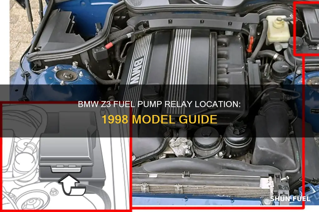 where is 1998 bmw z3 fuel pump rela