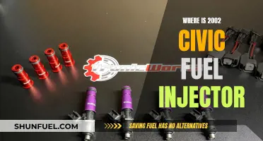 Finding the Fuel Injector in a 2002 Civic