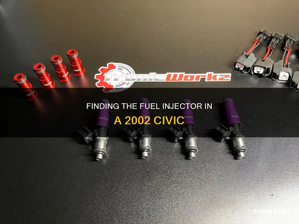 where is 2002 civic fuel injector