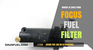 Fuel Filter Location in 2003 Ford Focus: A Guide
