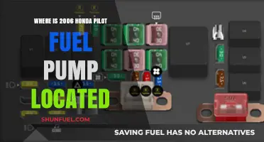Honda Pilot 2006 Fuel Pump Location: A Quick Guide