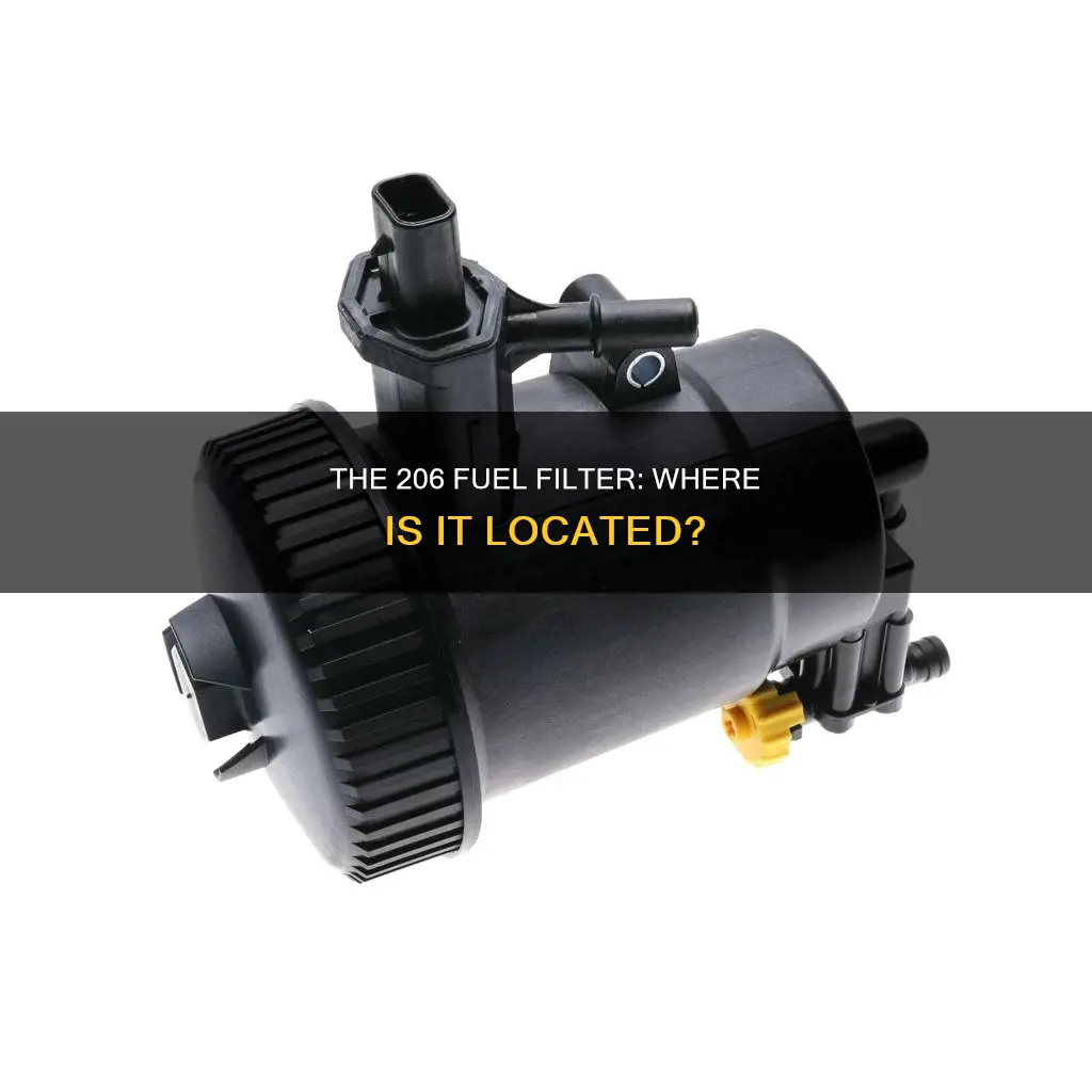 where is 206 fuel filter