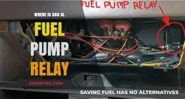 Locating the 560 SL Fuel Pump Relay: A Comprehensive Guide