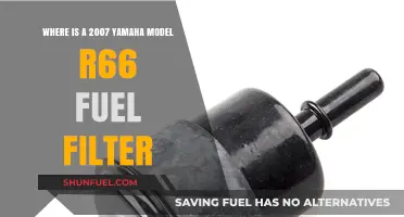 Finding the Fuel Filter on a 2007 Yamaha R6